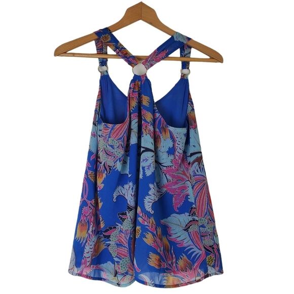 Marciano Floral Multicolor Tank Top Size XS - Picture 2 of 9